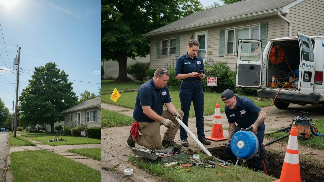 Sewer Line Repair in Wampum, PA near me